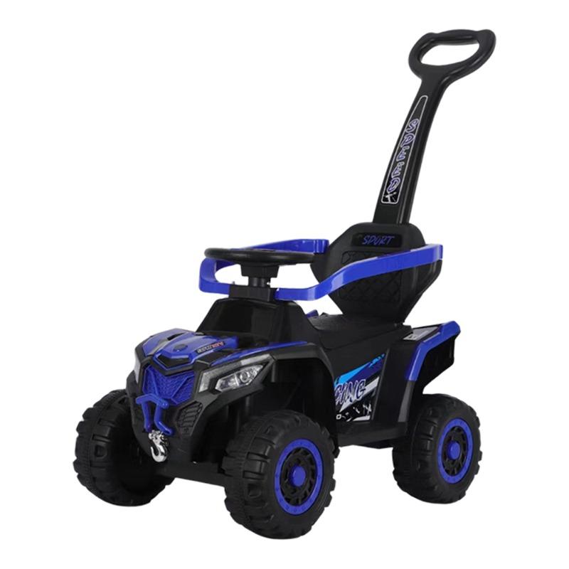 سيارة ركوب للأطفال مع مقبض دفع