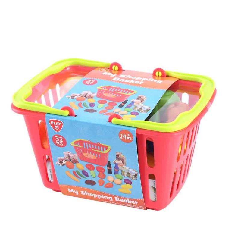 Playgo My Shopping Basket Pretend Play Set