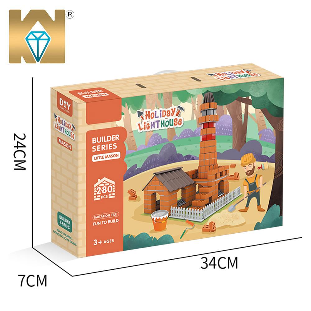 Builder Series Little Mason Holiday Lighthouse 280 Pcs