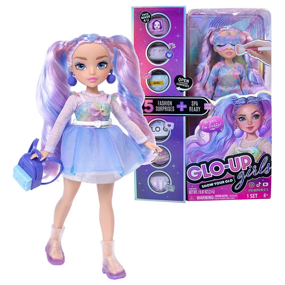 جلو أب جيرلز - دمية سادي مع 25 مفاجأة