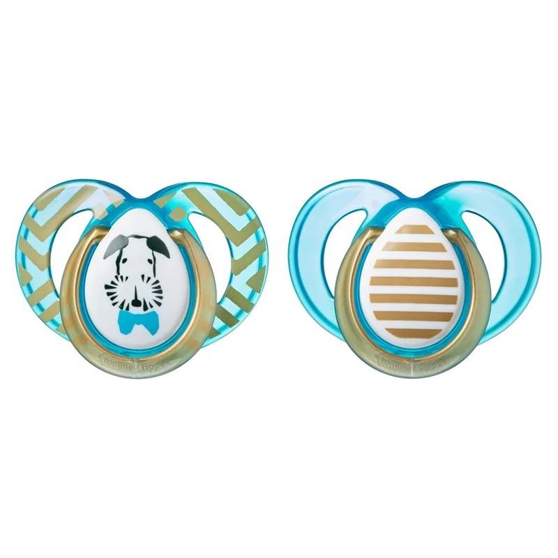Tommee Tippee Moda Soother Pack Of 2 - 6-18M