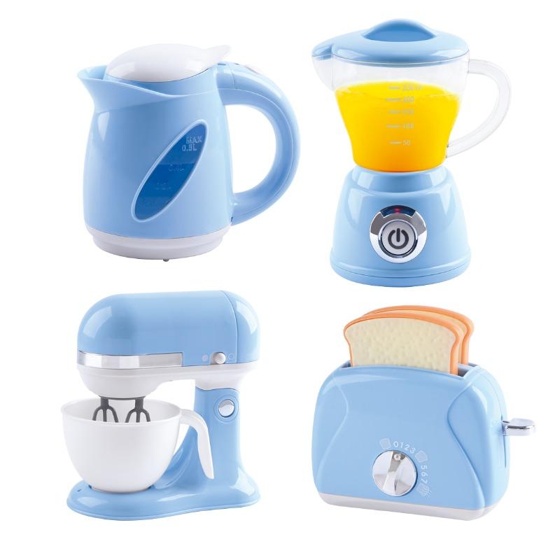 بلاي جو - مجموعة لعبة ادوات المطبخ التظاهرية للاطفال 4 قطع