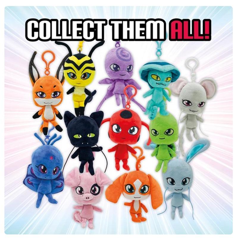 Miraculous Wayzz Kwame Figure Plush Medallion 12cm