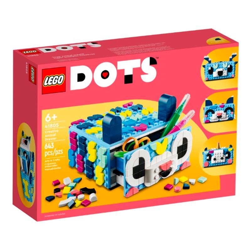 LEGO DOTS Creative Animal Drawer DIY Craft Kit - 643 Pcs