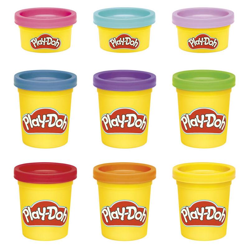 Play Doh Colorful Compound 9 Pack - Assorted