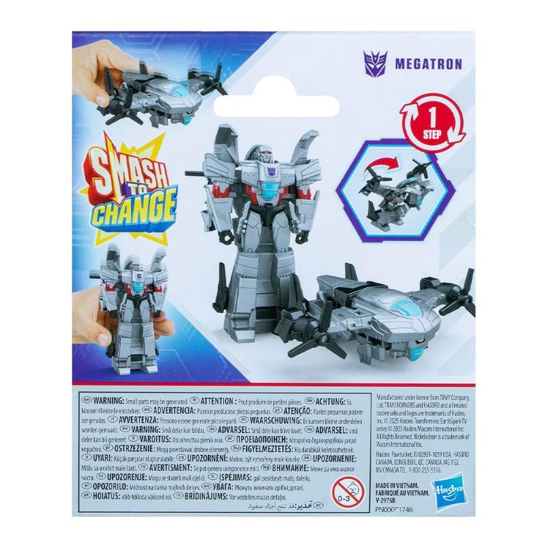 Transformers Earth Spark 1-Step Smash Changers Megatron