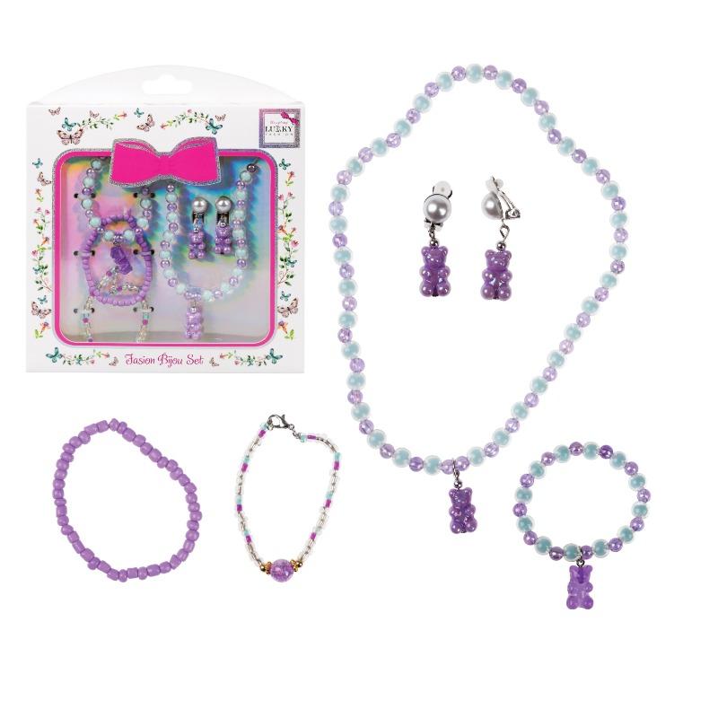 لوكي - مجموعة مجوهرات لوكي فاشون جامي بيرز