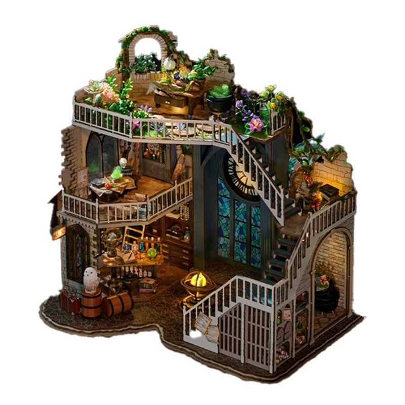 Magic Wooden Luminous House