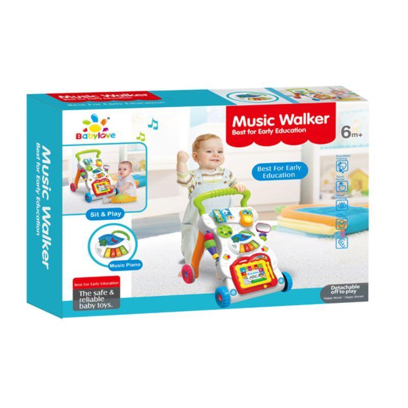 Baby Walker Toy with Music & Lights