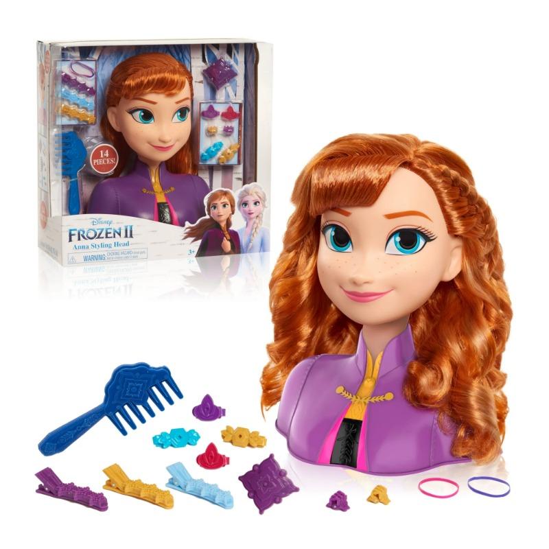 Disney Frozen 2 Anna Styling Head Doll