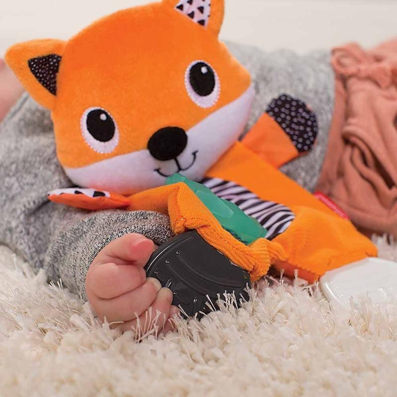 Infantino Cuddly Teether Fox