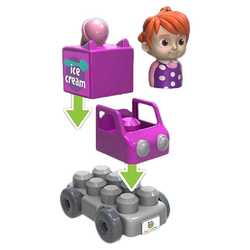 كوكوميلون - لعبة بناء السيارة مع شخصية يويو 4 قطع