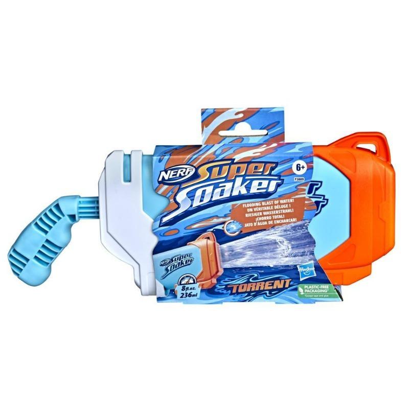 Buy 1 Get 1 Free Nerf Elite - Super Soaker Twin Tide + Super Soaker Torrent Water Blaster Pistol