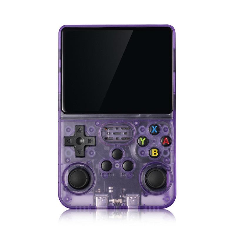 Portable Gaming Device With a 3.5-inch Screen and 64gb Card - Purple