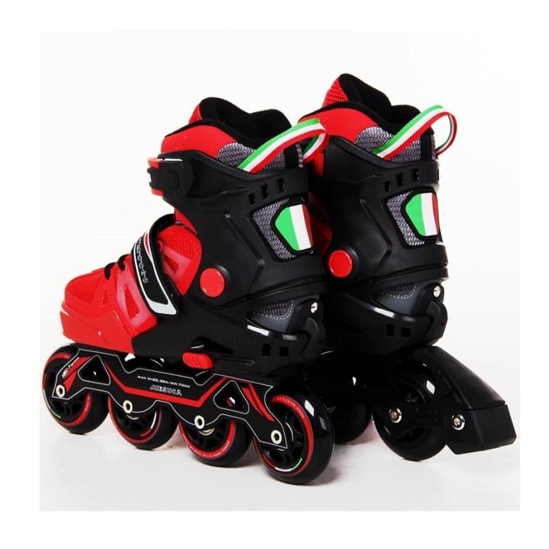 ميسوكا - حذاء تزلج فيراري قابل للتعديل - احمر