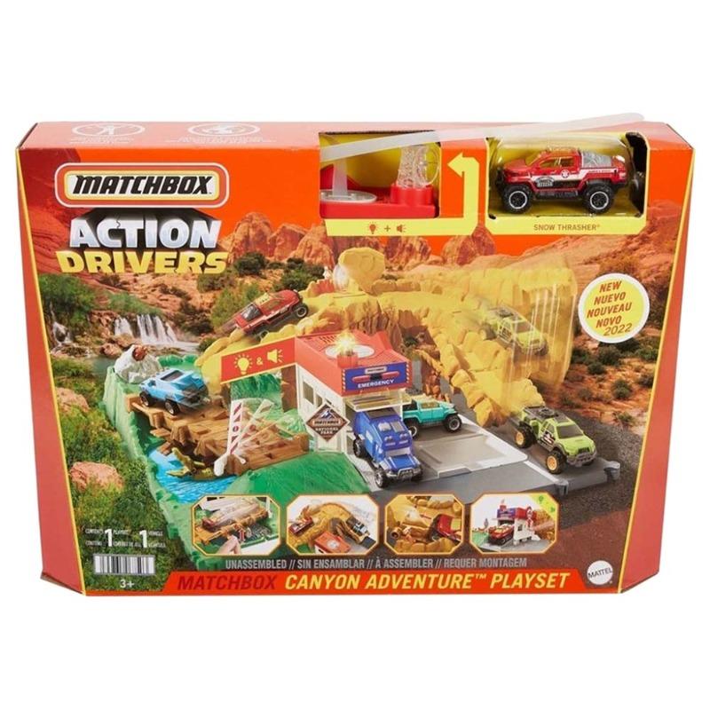 Matchbox Action Drivers Canyon Adventure Playset