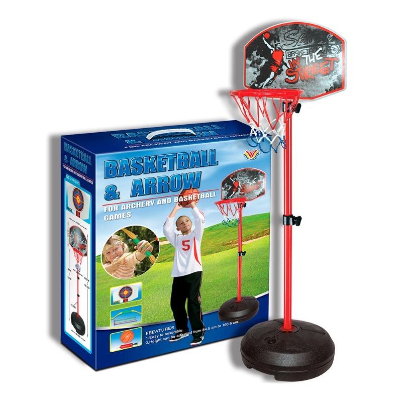 Sanjiao Basketball and Arrows Set + Shark Water Gun (Blue)