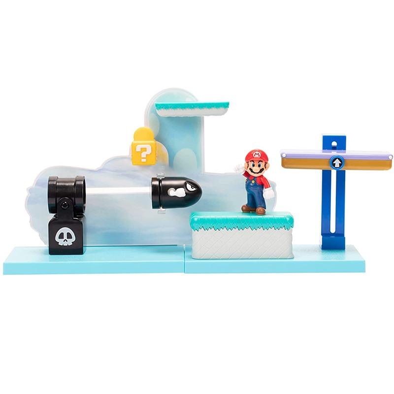 Nintendo Super Mario 2.5 inch Switchback Hill Diorama Playset