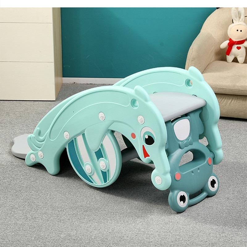 Gosport Frog Ride on And Slide - Green