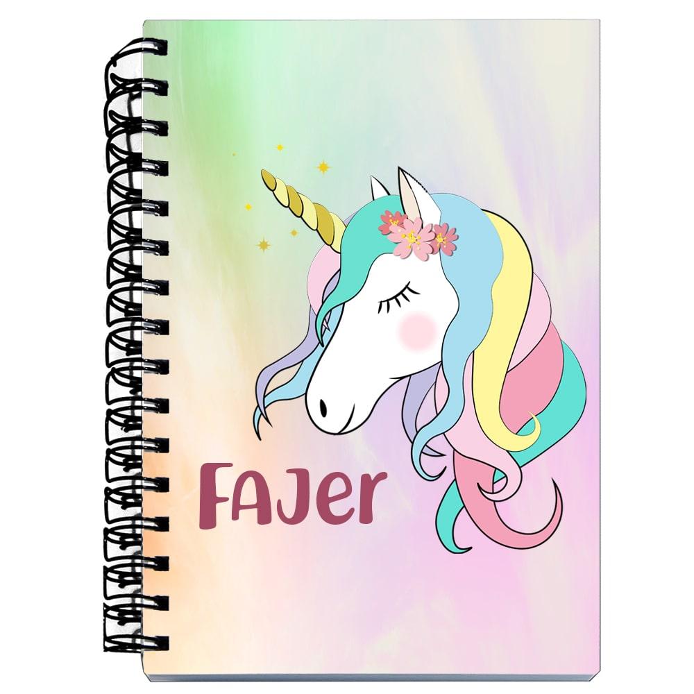 Notebook - Unicorn In Colors
