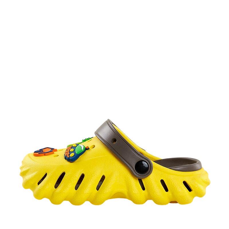 Cheerful Mario Double Layer Two Color Crocs