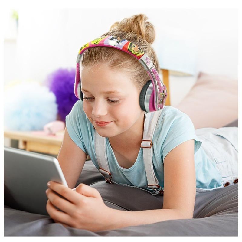 Kid Designs - Lol Surprise Kid Safe Wireless Bluetooth Headphone - Pink