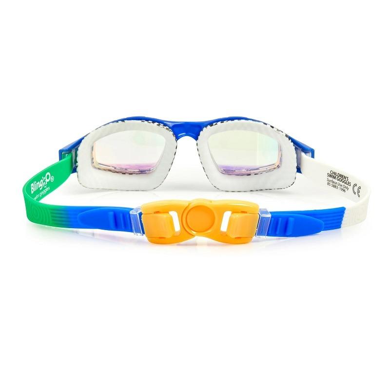 Street Vibe Back Stroke Swimming Goggles - Blue