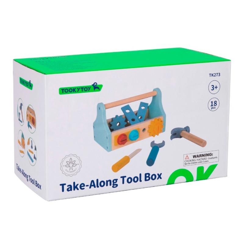 Tooky Toy Take-Along Tool Box