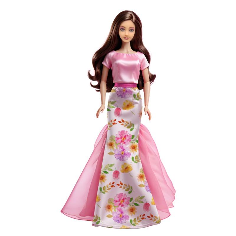 فلة -دمية بفستان عصري