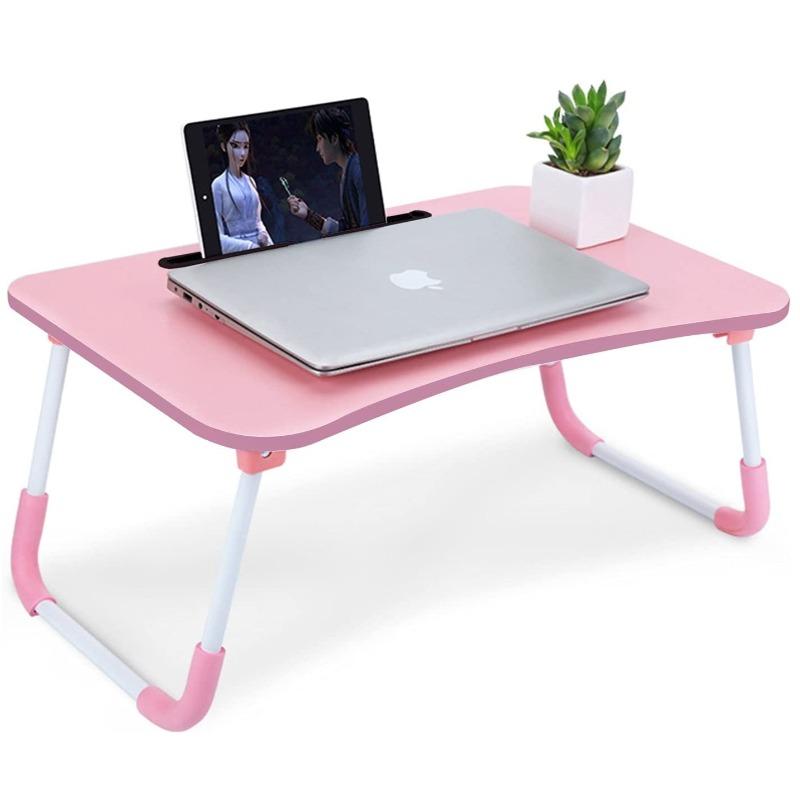 Stand Holder Portable Study Table Desk - Pink