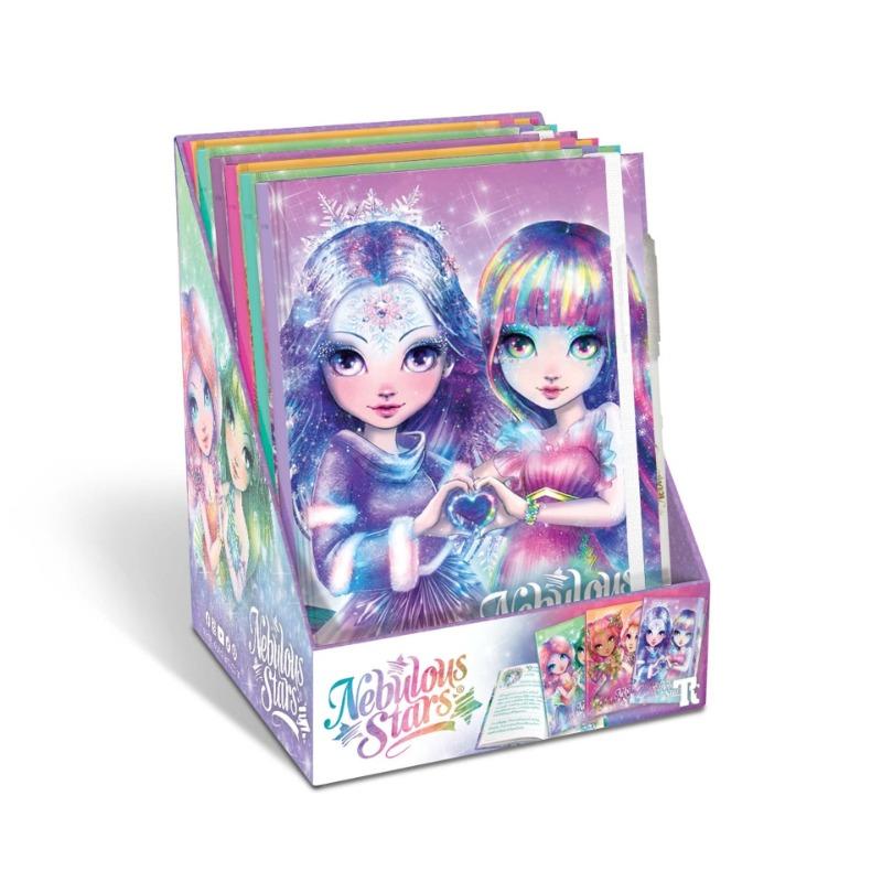 Nebulous Stars Deluxe White Note Book - Assortment