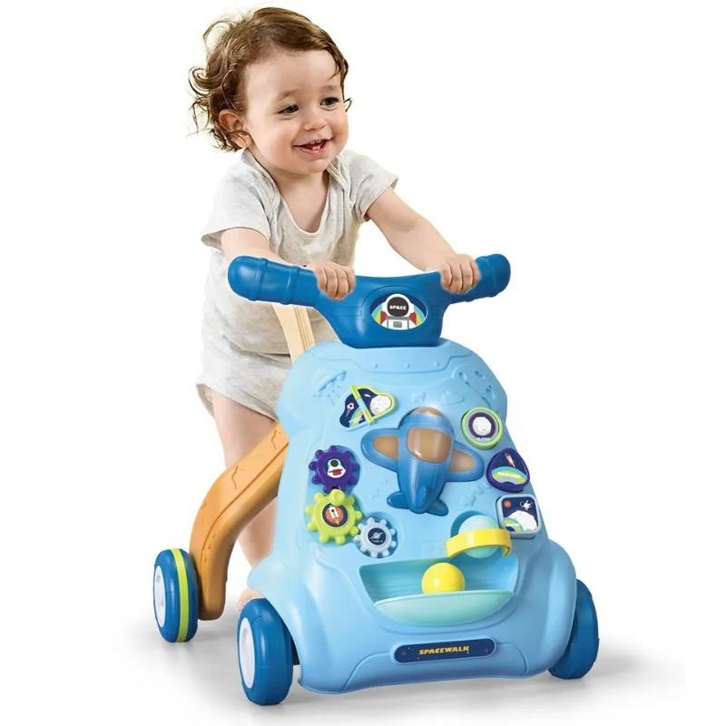 Baby Stroller With Light And Music - Blue