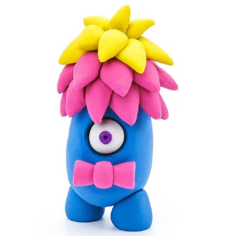 Hey Clay DIY Monsters Plastic Modelling Air Dry Clay Kit - 6pcs