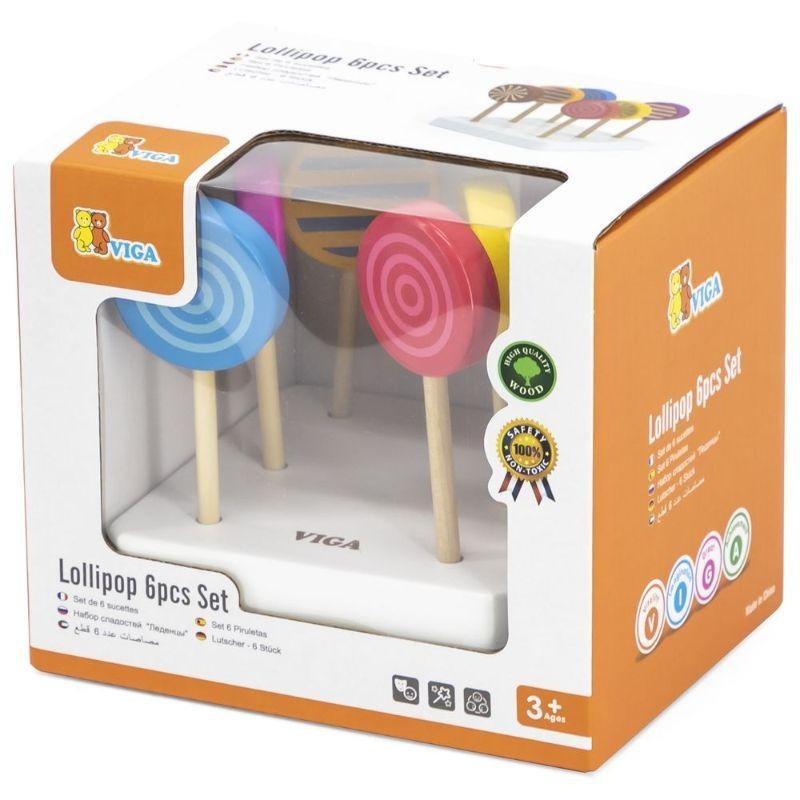 فيجا - مجموعة لعب لولي بوب 6 قطع