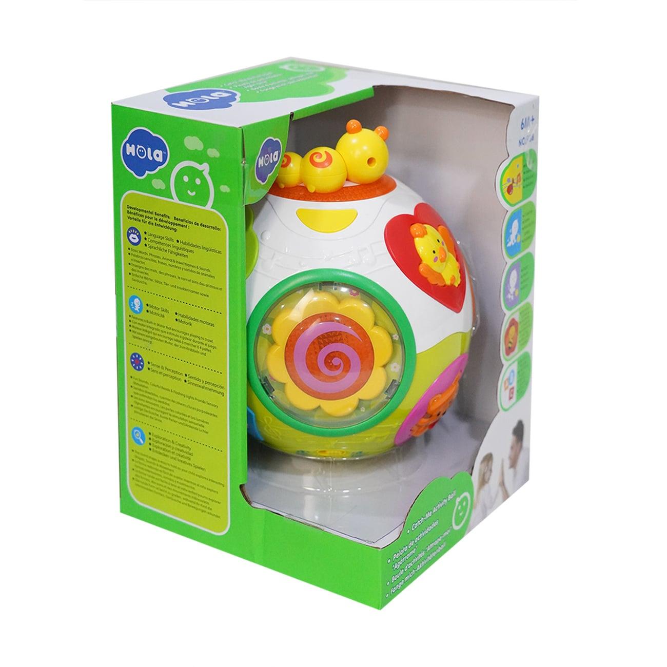 Hola Baby Toys Toddler Crawl Toy With Music And Light