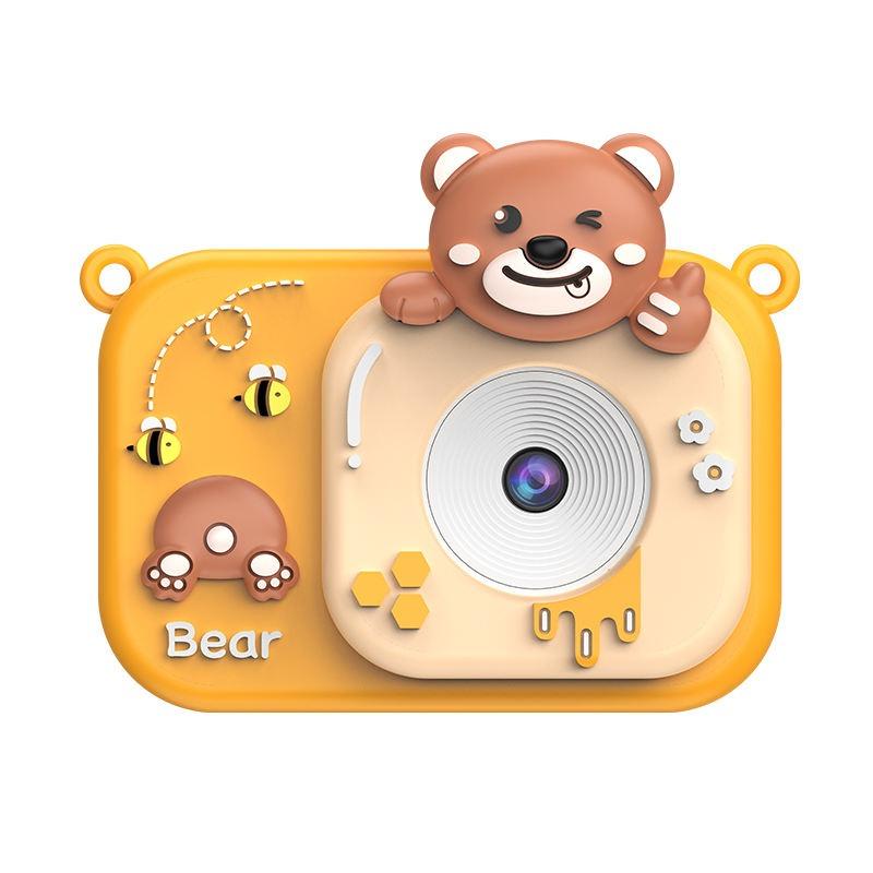 2.0 Inch Kids Camera - Yellow Bear