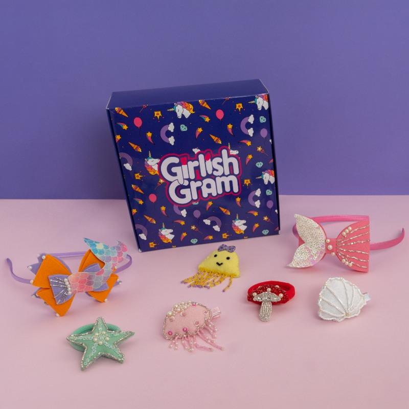 Girlish Gram Trendy Handmade Beach Fashion Accessories - 7 pcs