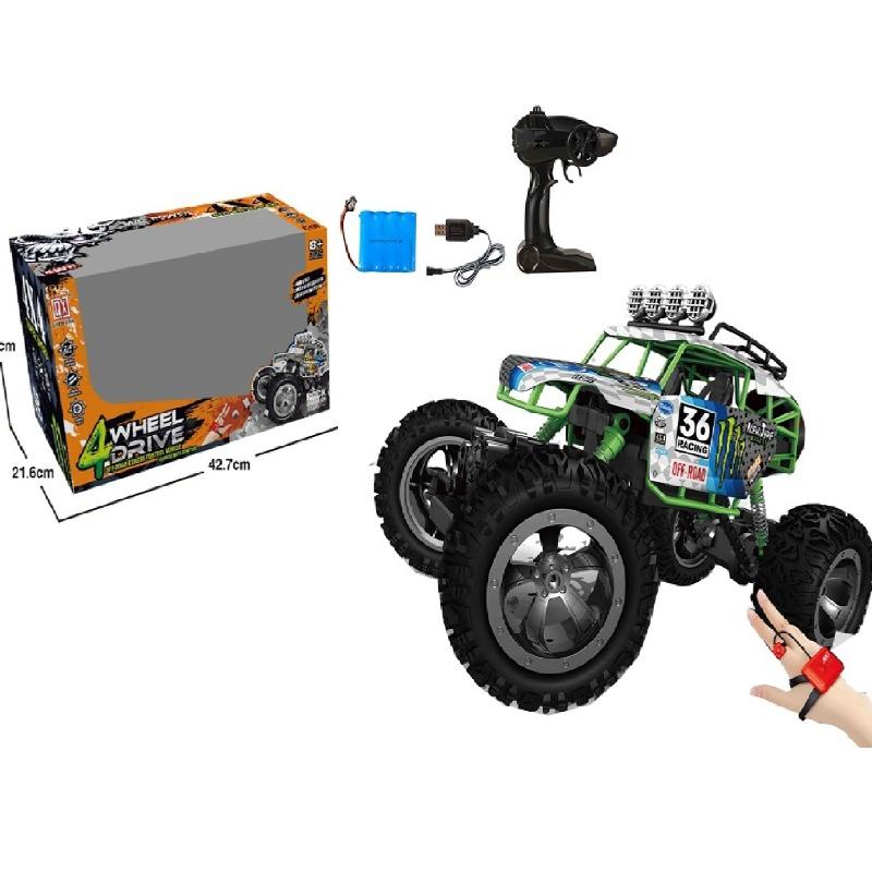 شاحنة ألوي سبيد أووف روود بجهاز تحكم عن بعد لون اخضر