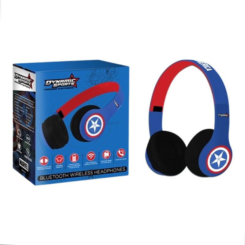 Disney Bluetooth Wireless Headphones - Captain America