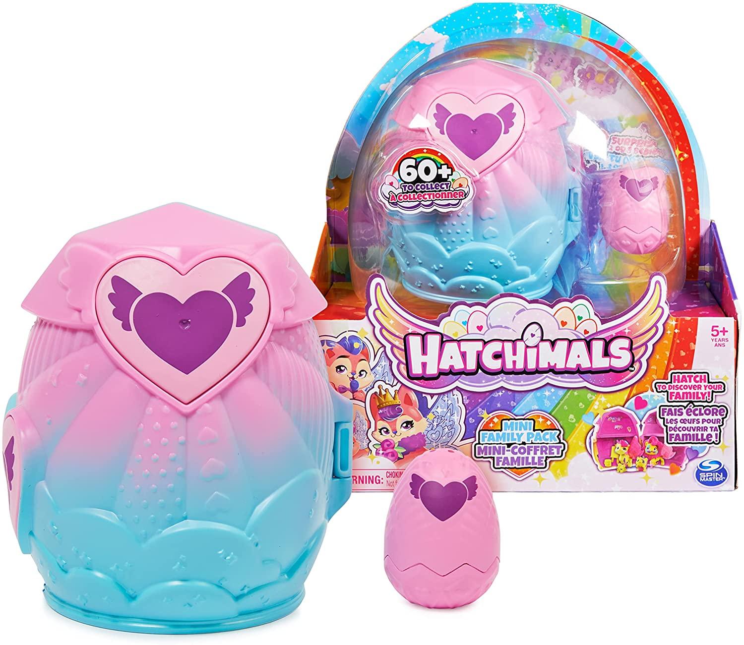 Hatchimals CollEGGtibles Family Pack Home Playset with 3 Characters