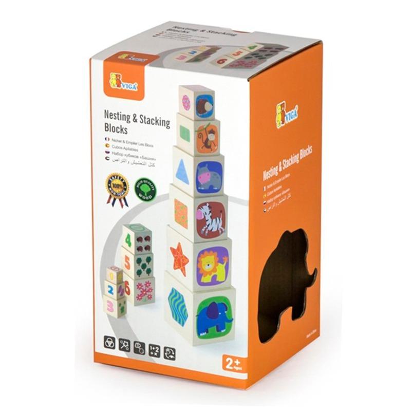 VIGA Nesting And Stacking Blocks