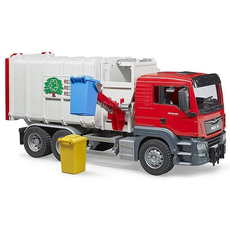 Bruder MAN TGS Side Loading Garbage Truck