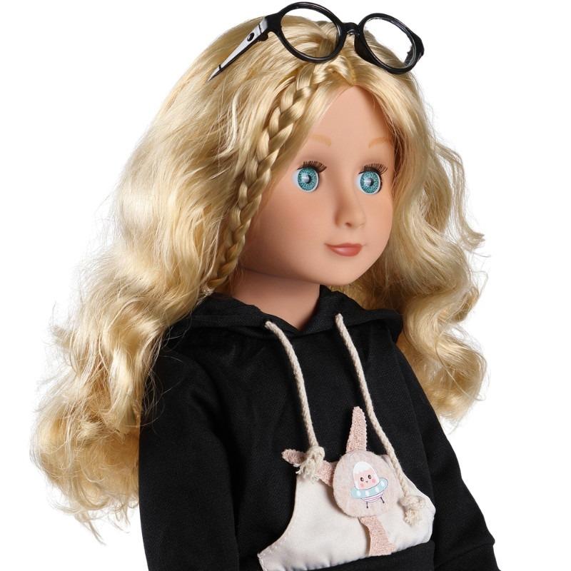 Wander Long Fashion Doll with Sports Jacket and White Skirt 18cm