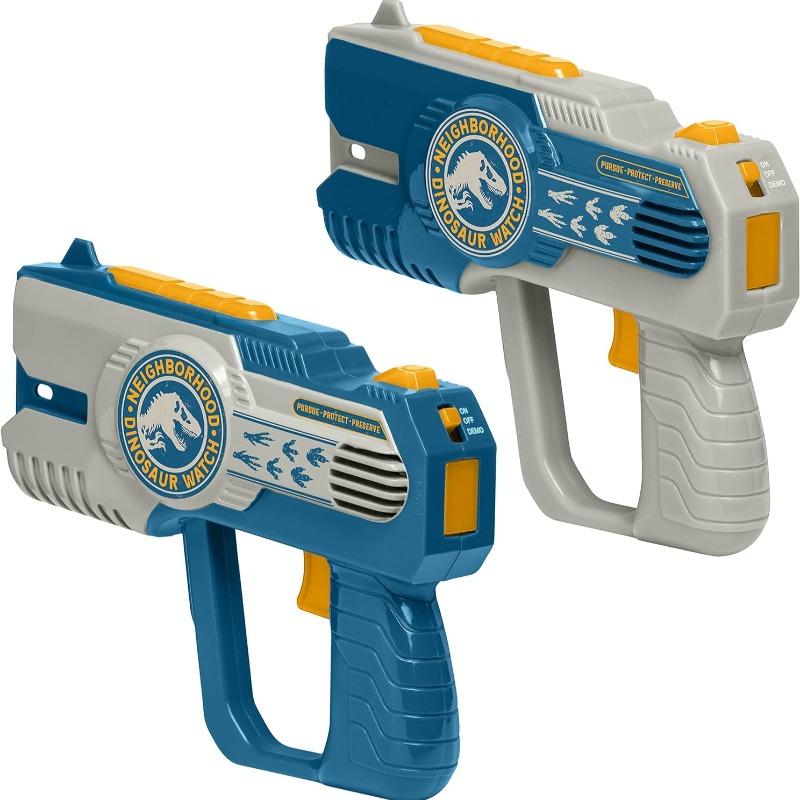 KIDdesign Jurassic World Dual Laser Toy Gun - Blue