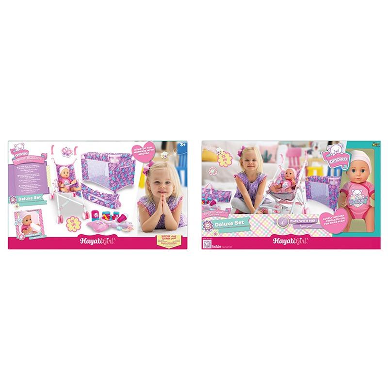 Baby Amoura Deluxe Set With Doll