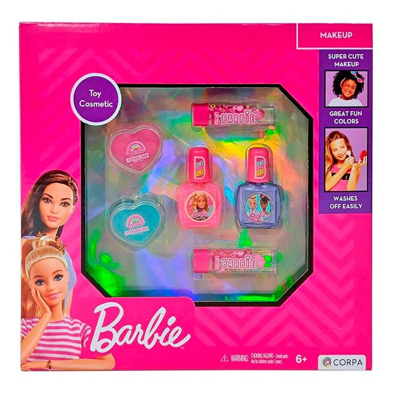 Barbie Medium Makeup Set - 6 Pcs