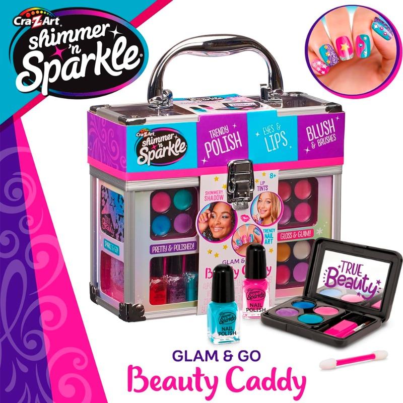 Cra-Z-Art Shimmer 'n Sparkle Glam And Go Beauty Caddy