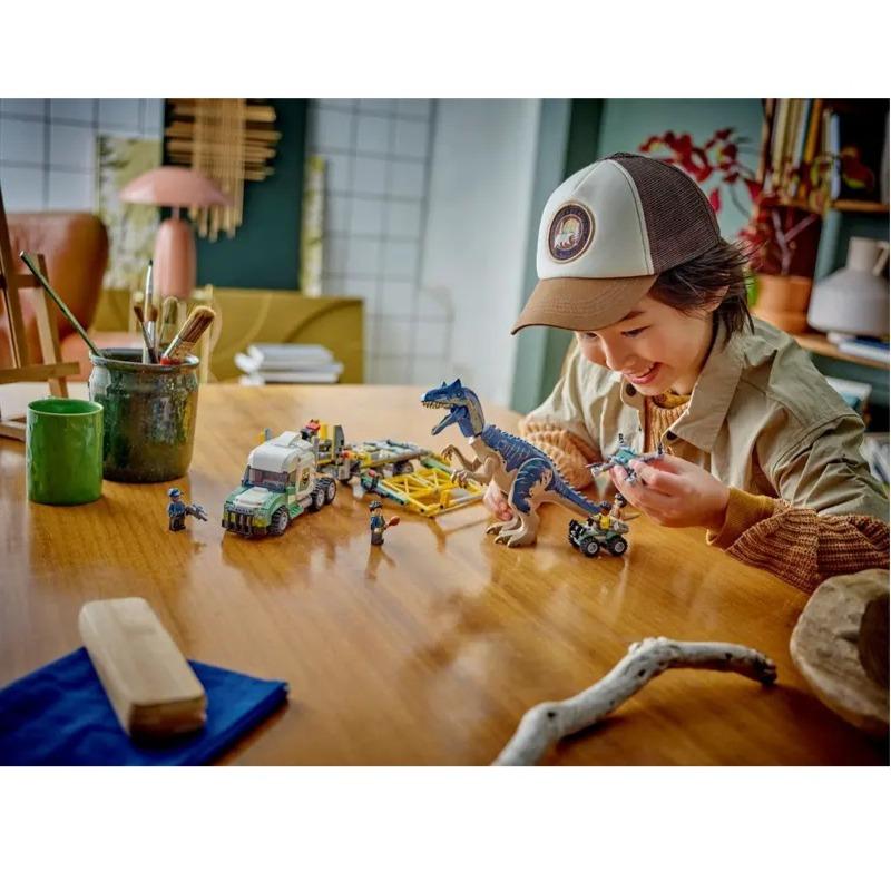 LEGO Jurassic Dinosaur Missions Allosaurus Transport Truck 76966