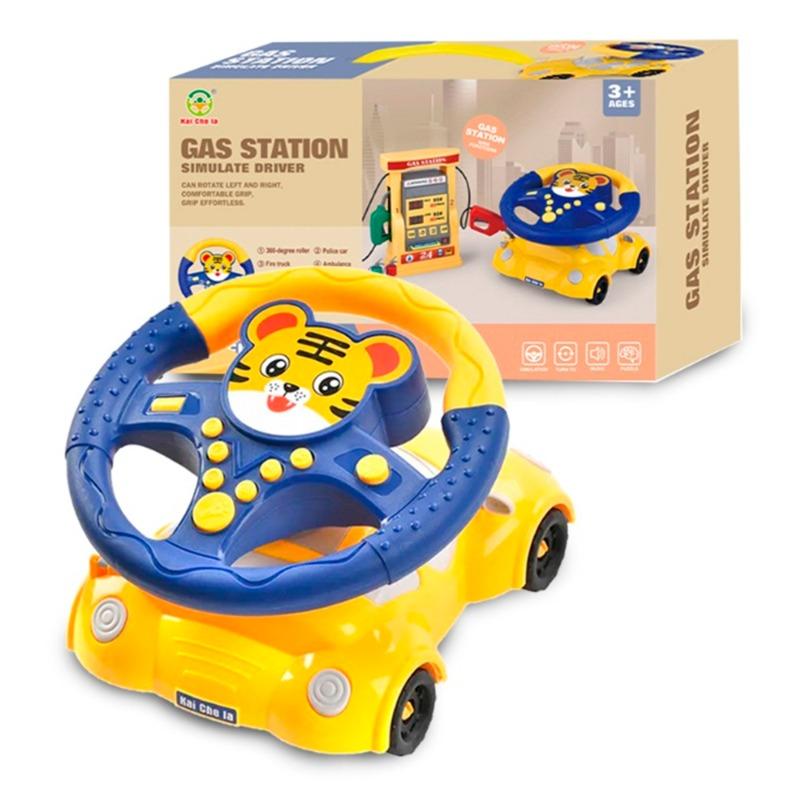 Toy Gas Petrol Station Educational Simulate Driver