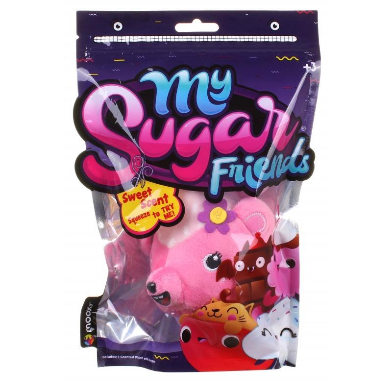 My Friend Sugar Scented Soft Toy With Bag Assorted Shapes 1 pc